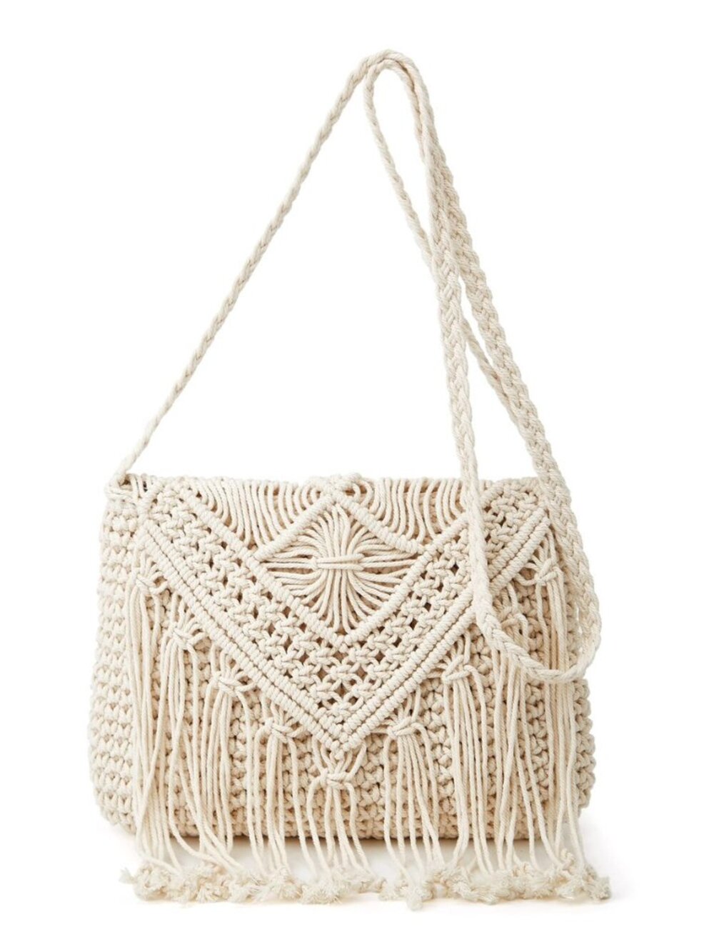 Crossbody Purse for Women Cute Macrame Hobo Satchel Bags Knit Summer Beach Bag